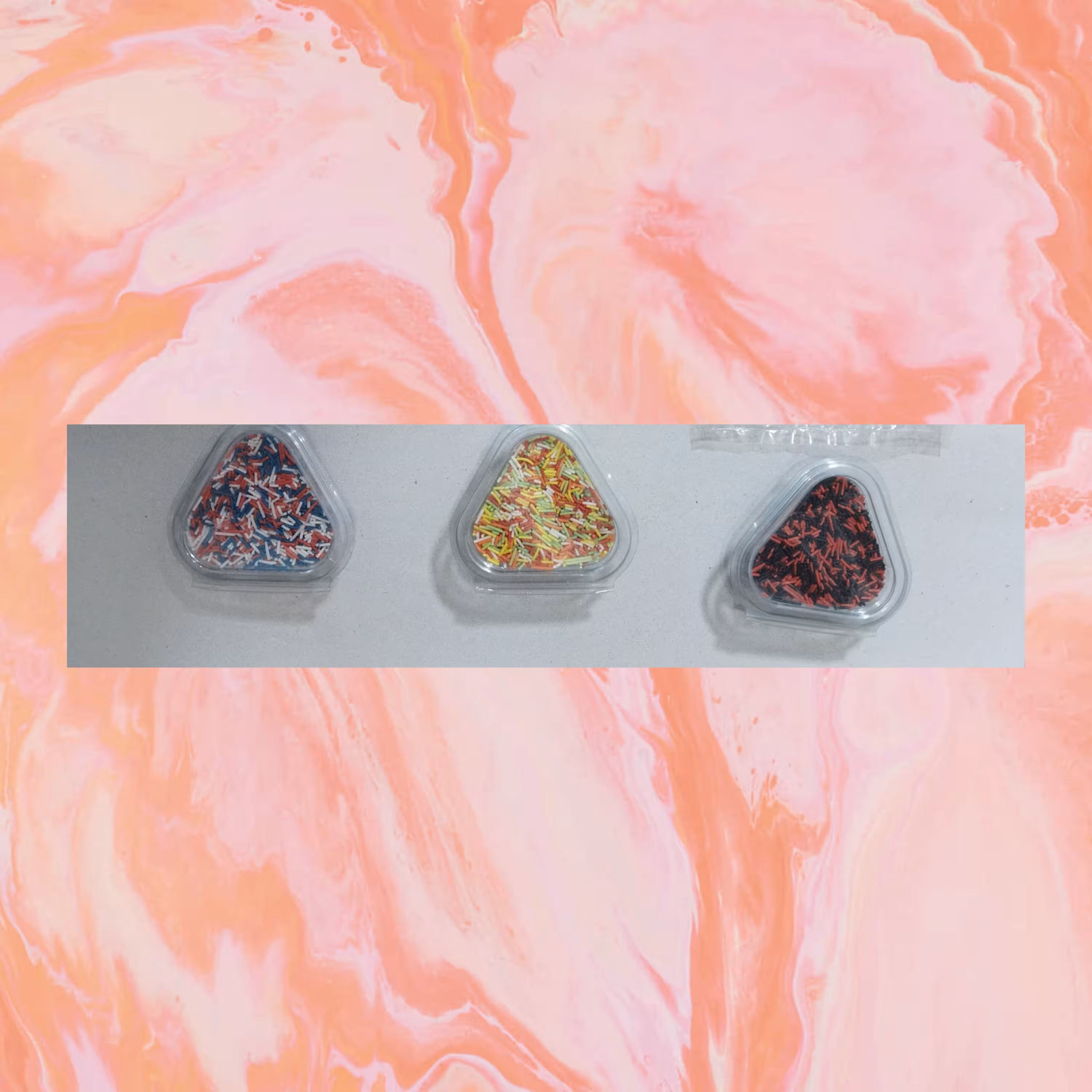 لوازم قنادی پلاسکو ترافل رنگی کوچک 