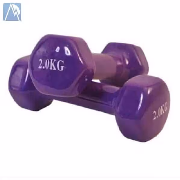 دمبل 2 کیلویی × 2عدد روکشدار