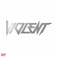 برچسب شیشه خودرو طرح VIOLENT کد Sv003N