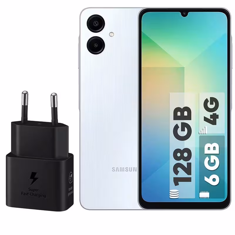 گوشی موبایل سامسونگ مدل Galaxy A06 دو سیم کارت ظرفیت 128 گیگابایت و رم 6 گیگابایت