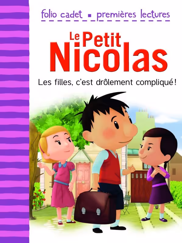 کتاب داستان فرانسوی نیکولای کوچولو LE PETIT NICOLAS – Les filles, c’est drôlement compliqué!