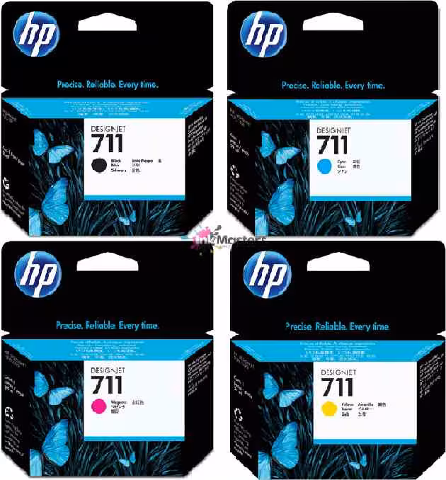 کیت کارتریج اچ پی مدل 711CMYK
