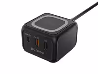 شارژر رومیزی و شارژر وایرلس فست شارژ پرودو Porodo Desktop Charger Fast Wireless Charging PD-FWCH005