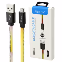 کابل دیتا و شارژ اندروید VERITY مدل 3112