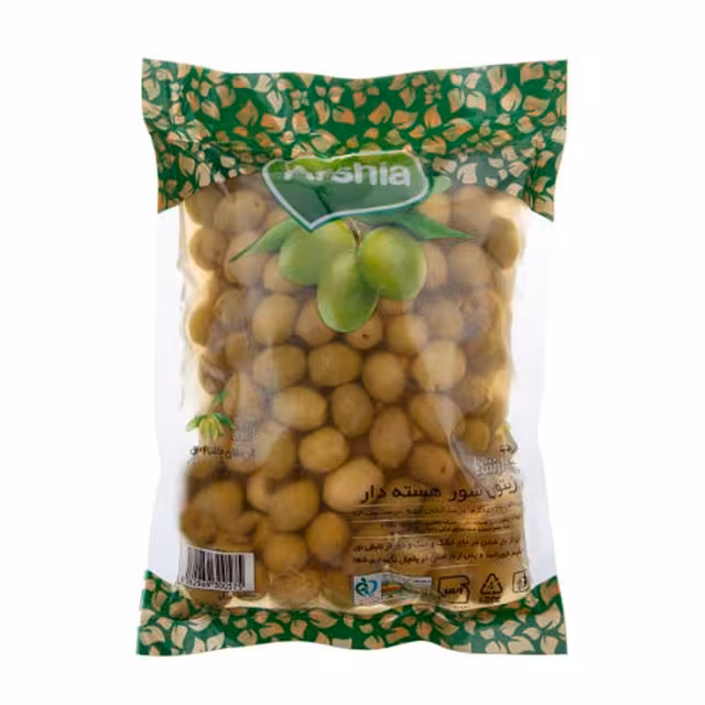 زیتون شور هسته دار فامیلا 850 گرمی