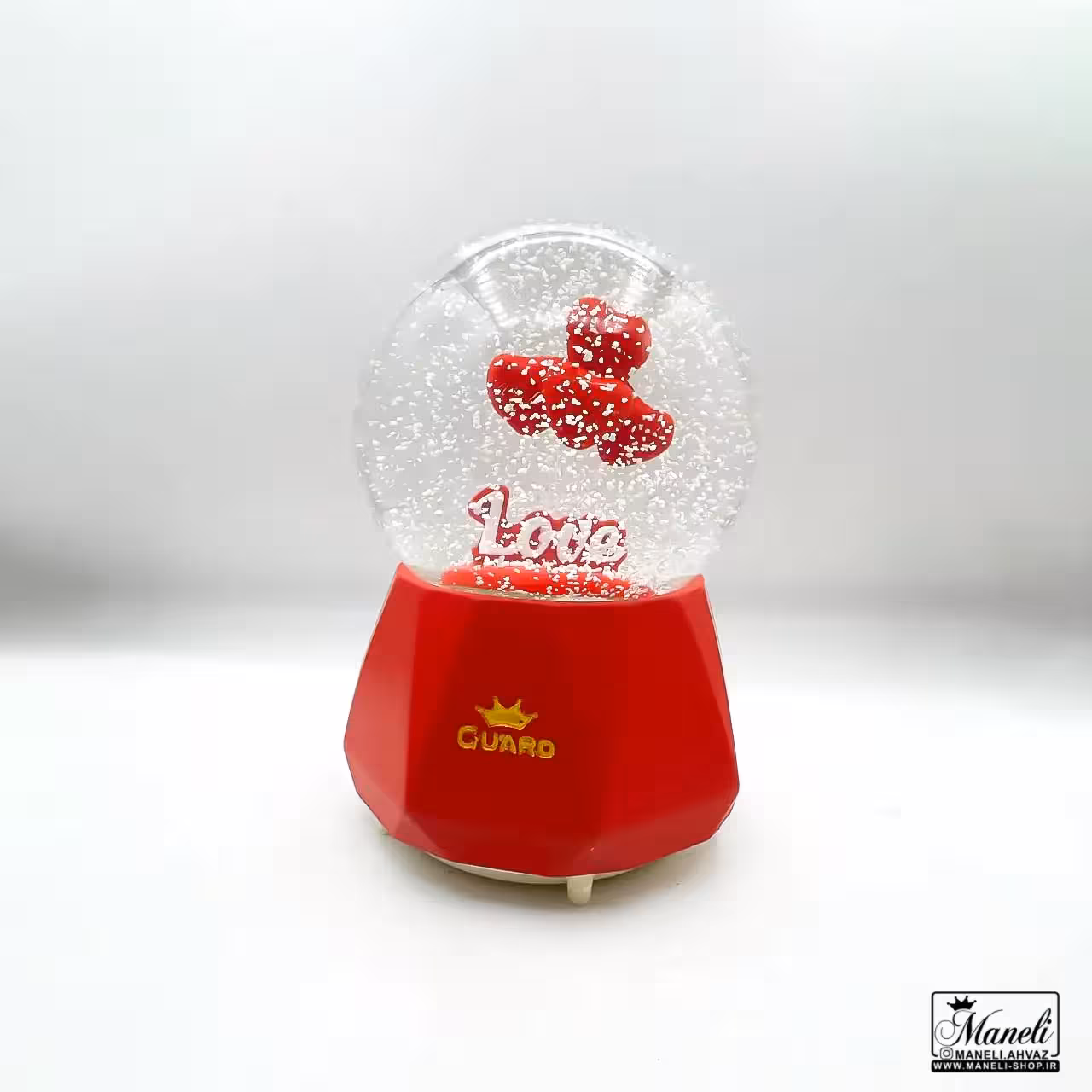 گوی موزیکال پمپی چراغ دار love عاشقانه 140307121