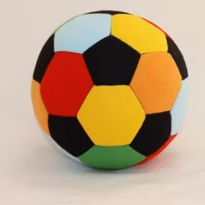 توپ بازی مدل فوتبال طرح چهل تکه