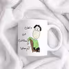 ماگ حس آمیزی طرح آدم حسابی مدل الوند 