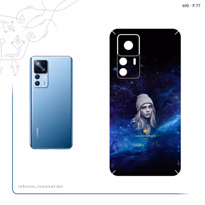 برچسب پوششی ماهوت مدل Cara Delevingne مناسب برای گوشی موبایل شیائومی 12T