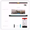 برچسب پوششی ماهوت مدل Horned Deer مناسب برای تبلت سامسونگ Galaxy Tab S 10.5 2014 T800