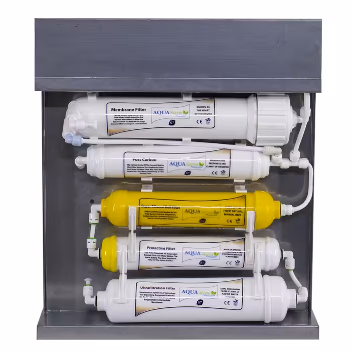 دستگاه تصفیه کننده آب مدل RO-S7-KZ- 7010 به همراه رسوبگیر گلیتز 