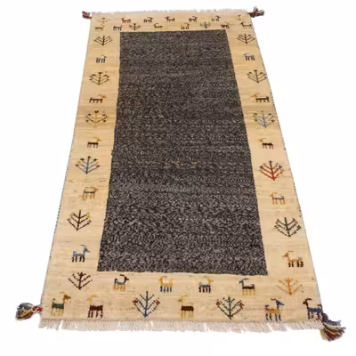 گبه دستباف یک متری سی پرشیا کد 122403