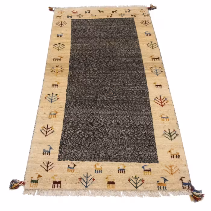 گبه دستباف یک متری سی پرشیا کد 122403