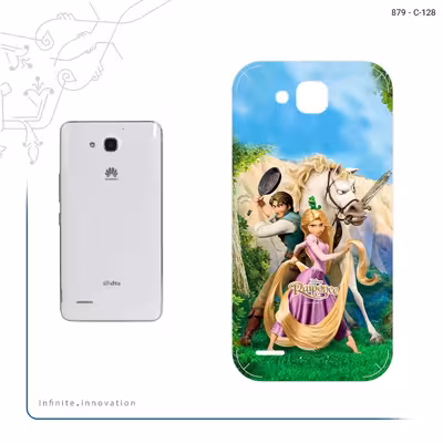 برچسب پوششی ماهوت مدل Rapunzel مناسب برای گوشی موبایل آنر 3X G750