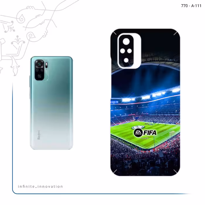 برچسب پوششی ماهوت مدل FIFA Soccer Game Series مناسب برای گوشی موبایل شیائومی Redmi Note 10s
