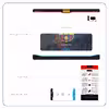 برچسب پوششی ماهوت مدل BARCELONA-2 مناسب برای تبلت سونی Xperia Z2 Tablet LTE 2014