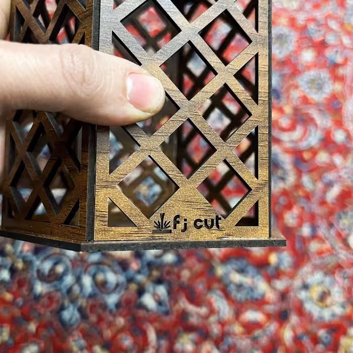 جاشمعی اف جی کات مدل فانوس طرح دنیا همه هیچ و اهل دنیا همه هیچ