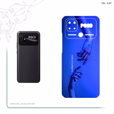 برچسب پوششی ماهوت مدل Artificial intelligence 1 مناسب برای گوشی موبایل شیائومی Poco C40