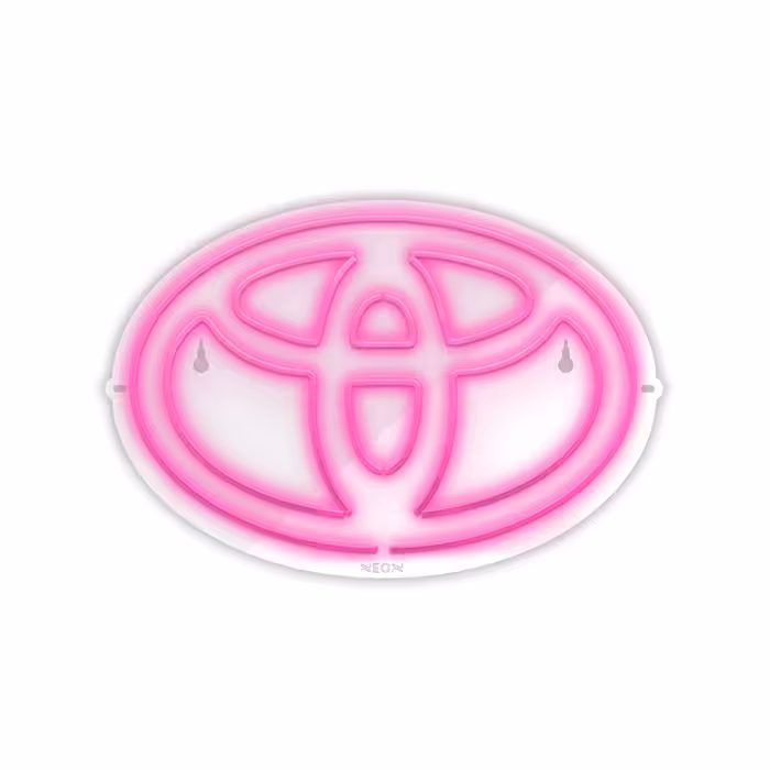 چراغ دیواری نئون دیزاین طرح Toyota-Logo-GL_PN