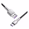کابل تبدیل USB به USB-C باسئوس مدل Metal Data cable 66W طول0.25متر