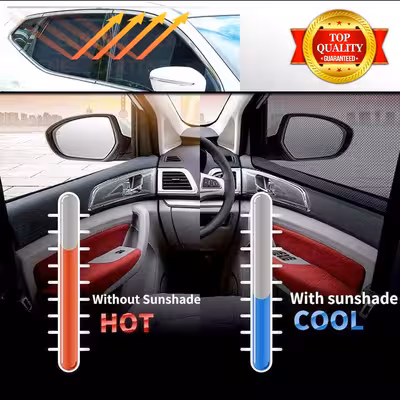 آفتابگیر شیشه خودرو لنزووو مدلSE5 مناسب برای سمند مجموعه 5 عددی