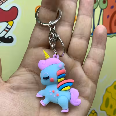 جاکلیدی مدل سیلیکونی طرح اسب تک شاخ