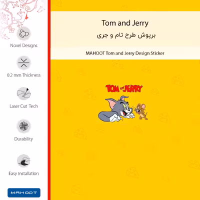 برچسب پوششی ماهوت مدل Tom and Jerry-FullSkin مناسب برای گوشی موبایل شیائومی Redmi 9i Sport
