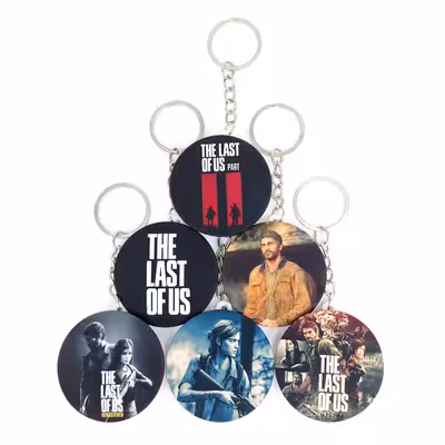 جاکلیدی خندالو مدل The Last Of Us کد 324A مجموعه 6 عددی