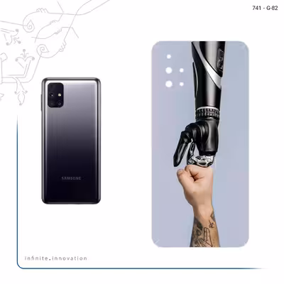 برچسب پوششی ماهوت مدل Robotics مناسب برای گوشی موبایل سامسونگ Galaxy M31S
