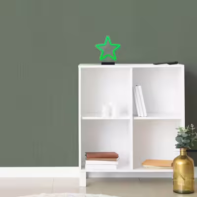 چراغ رومیزی ریموت دار مدل STARS-GL_GR-GLASS