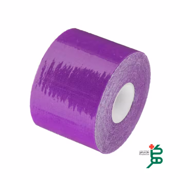 چسب کنزیولوژی بنفش رنگ