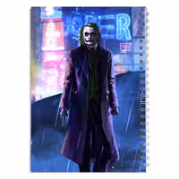 دفتر مشق کارتون جوکر