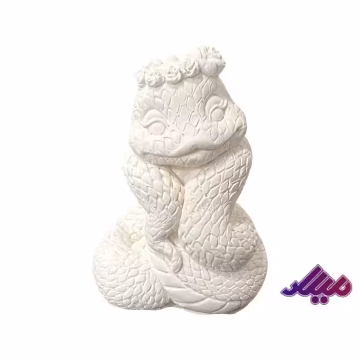 قالب سیلیکونی مار تاج گلی ارتفاع 9 سانت