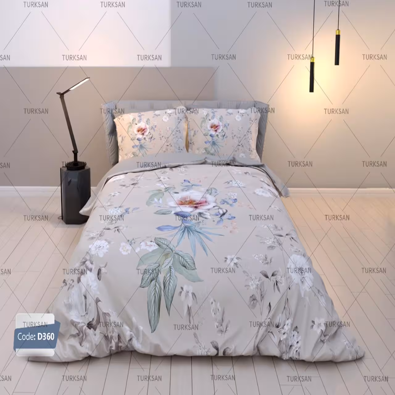 سرویس لحاف روتختی ترکسان کد 360 دو نفره 6 تکه