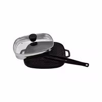 تابه گریل مربع بدون چوب سایز 28 یونیک کد UN-6031