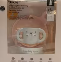 سرویس ظرف غذا خوری کودک سیلیکونی 5 تکه دودیه