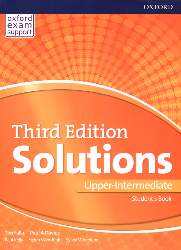 کتاب انگلیسی سولوشن آپر اینترمدیت Solutions Upper Intermediate Third Edition