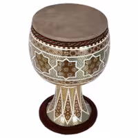 تنبک حلمی مدل خاتم کاری