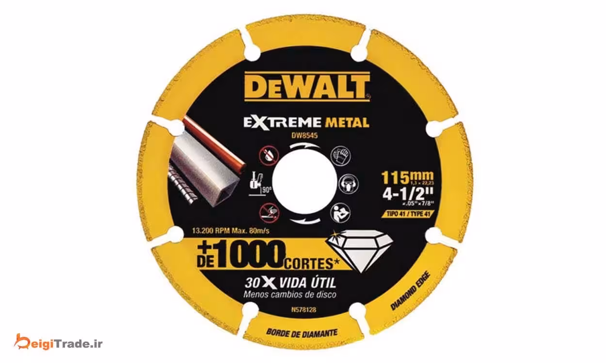 صفحه برش فلز دیوالت مدل DW 8545