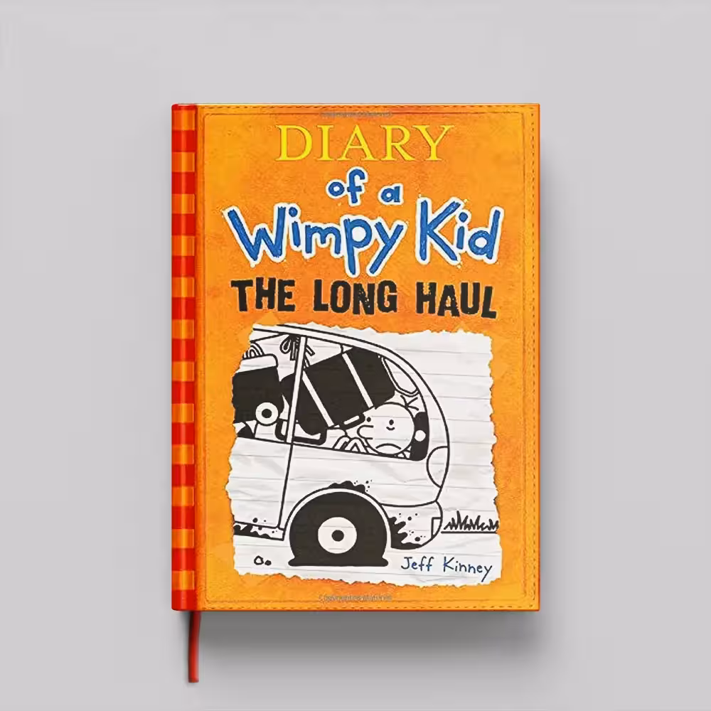 کتاب Diary Of A Wimpy Kid the long haul جلد سخت (HARDCOVER)