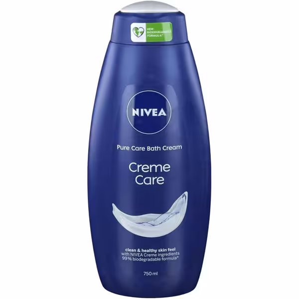 مشخصات، خرید و قیمت شامپو بدن نیوآ Nivea مدل Creme Care حجم 750 میل ⭐️ ویان مارکت