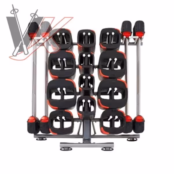 رک هالتر و صفحه لزمیلز 8 تایی Barbell rack and plate Lesmills کد1304232