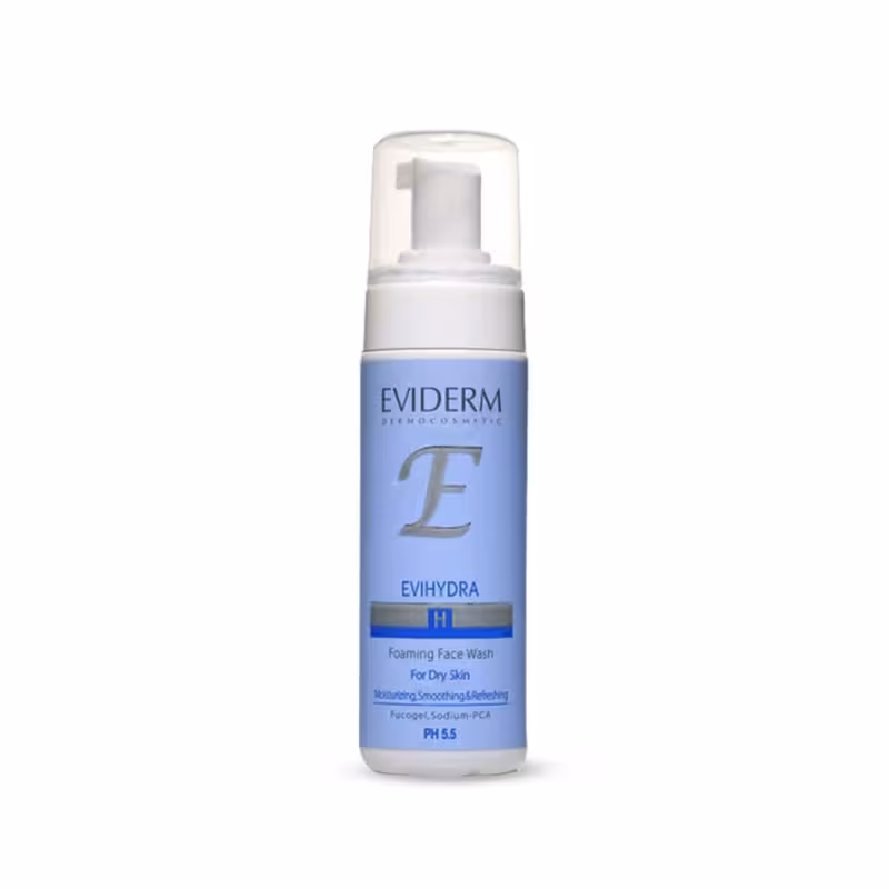 اویدرم فوم شستشوی صورت مناسب پوست خشک اوی هیدرا 150ML