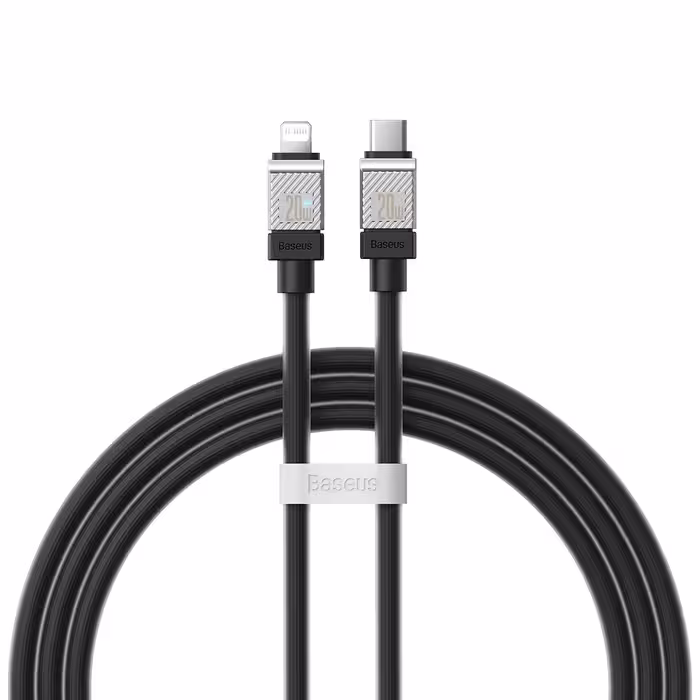 کابل شارژ USB-C به لایتنینگ بیسوس مدل cakw000101 طول 2متر