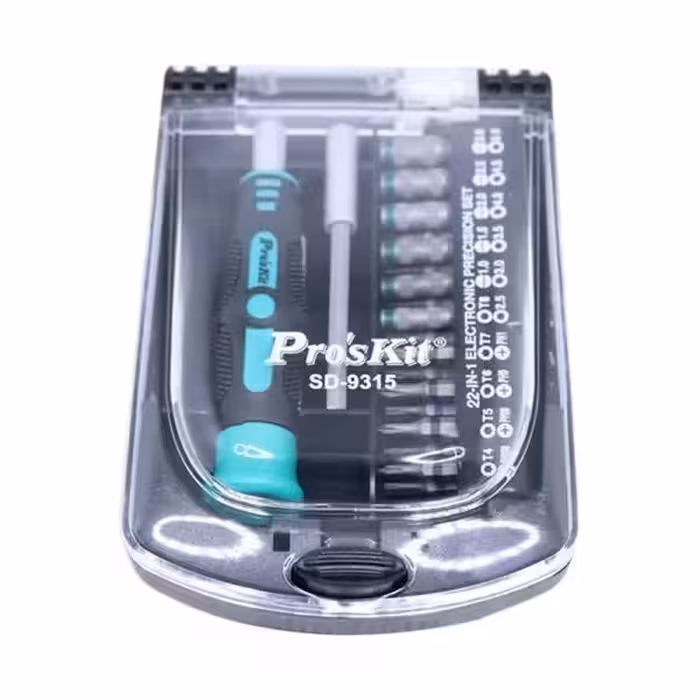 پیچ گوشتی پروسکیت مدل SD-9315 | مجموعه 22 عددی