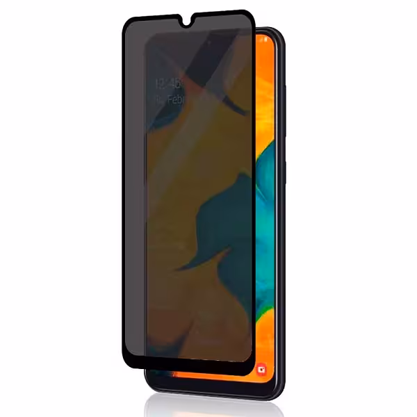 گلس حریم شخصی گوشی سامسونگ A20S پرایوسی A20S محافظ صفحه نمایش شیشه ای مشکی خصوصی Privacy Glass for Samsung Galaxy A20S