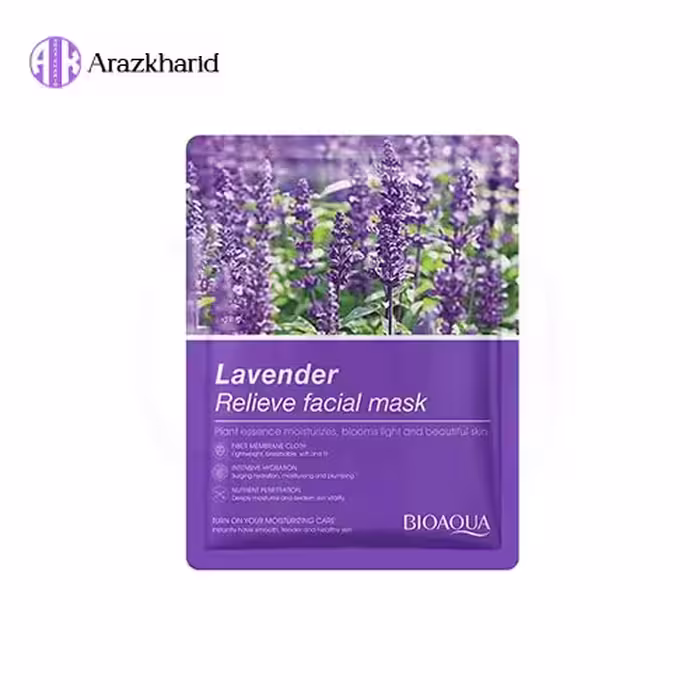 ماسک ورقه ای بیوآکوا اسطوخودوس 25 گرم