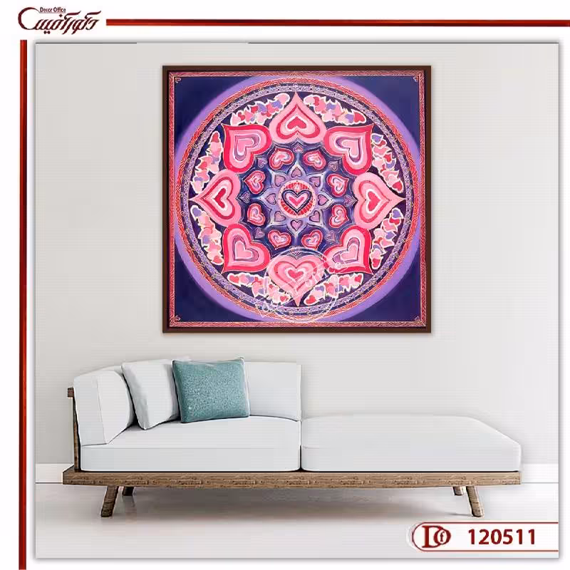 تابلو ماندالای عاشق فنگ شویی S120511