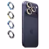 گلس لنز رینگی IPHONE 17 Pro Max مدل نگین دار دیاموند