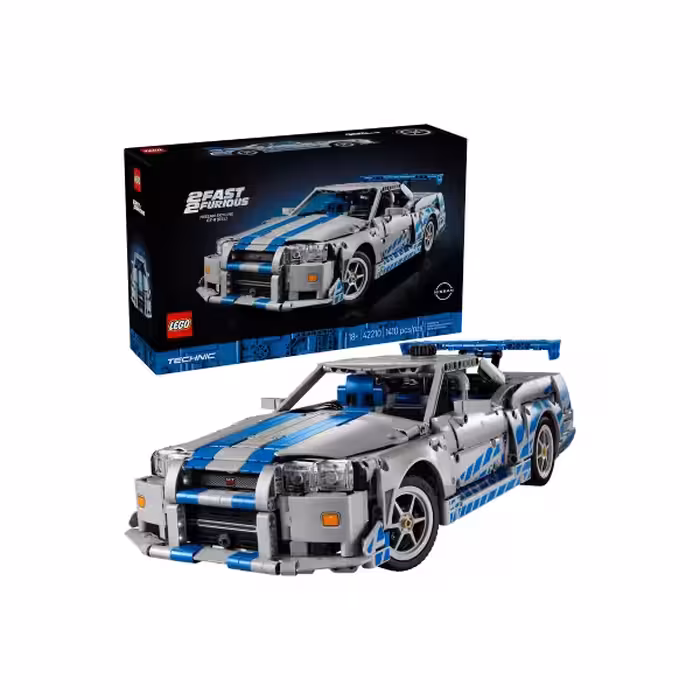لگو سری تکنیک مدل 2 Fast 2 Furious Nissan Skyline GT-R Car کد 42210